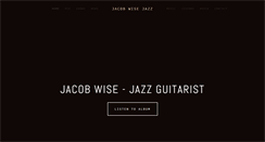 Desktop Screenshot of jacobwisejazz.com